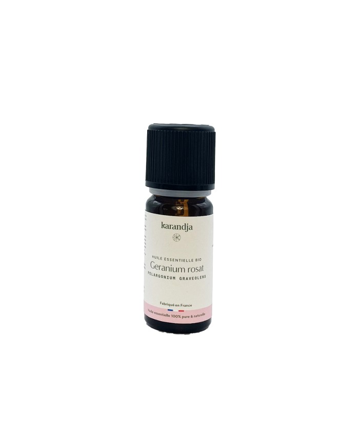 Géranium rosat (Pelargonium graveolens) huile essentielle